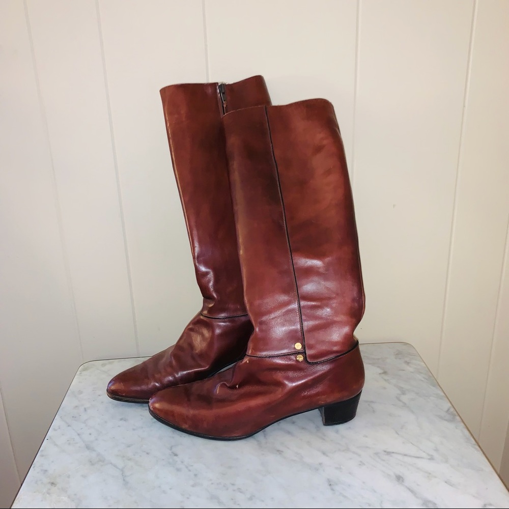 Salvatore ferragamo tall boots